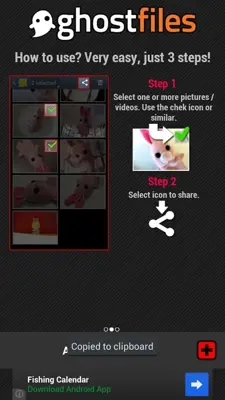 GhostFiles android App screenshot 1