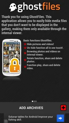 GhostFiles android App screenshot 4